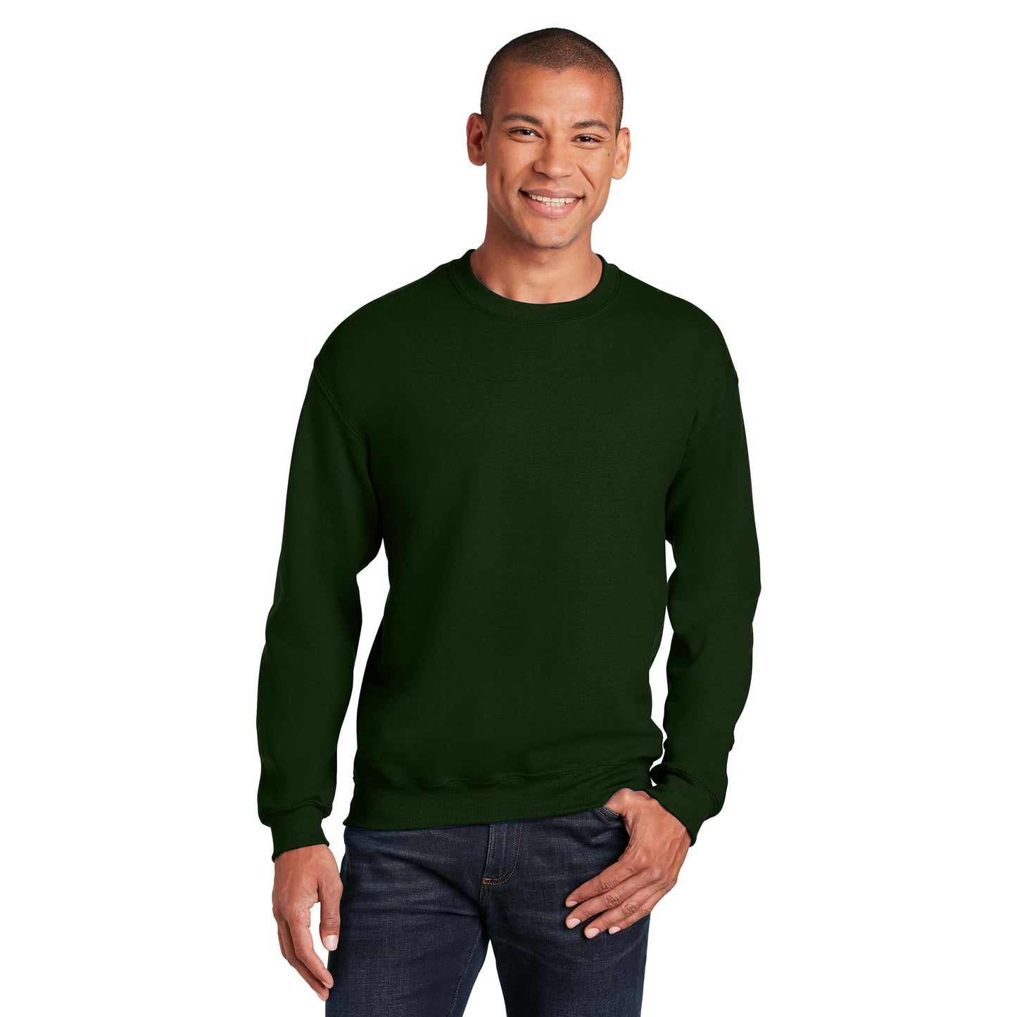 Gildan Unisex Crew Sweatshirt - MRR Forest Green