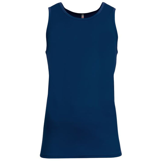 N2502 Men Sport Tank Navy