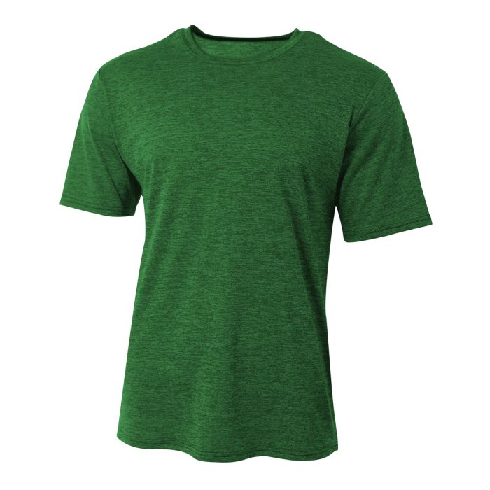 Men's A4 Short Sleeve Tee - MRR Heathered Kelly Green