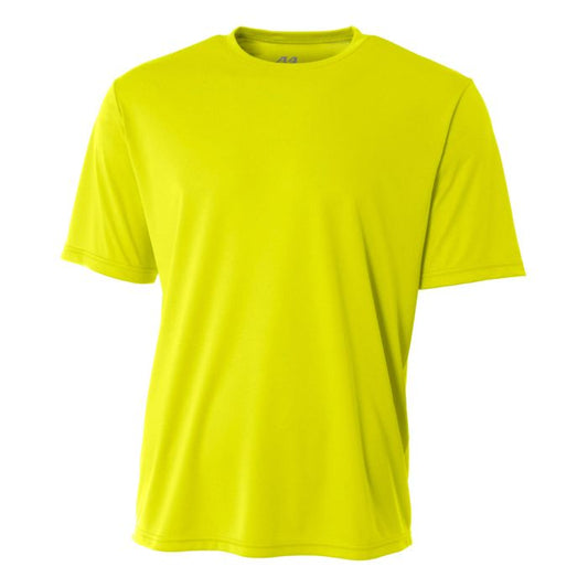 N3142 Men SS Tee Safety Yellow