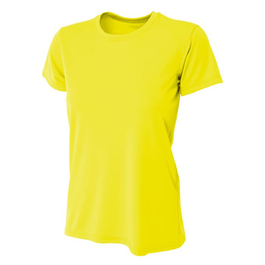 NW3201 Wm SS Tee Safety Yellow